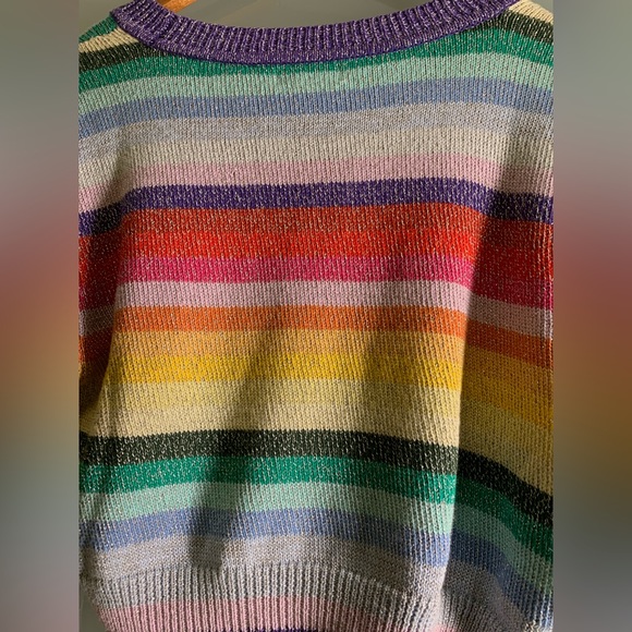 LOVERS AND FRIENDS, Metallic Knit, Believe Sweater in Multicolor, Revolve - Picture 11 of 12